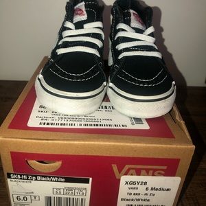 Vans size 6C (babies/toddler)